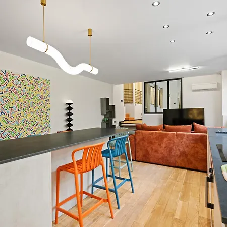 Beautiful Loft In With Terrace - Ac نيس