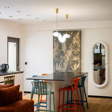 Beautiful Loft In With Terrace - Ac Lägenhet